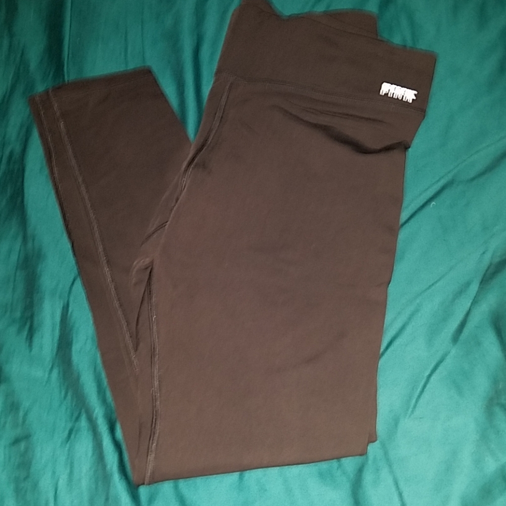 VS pink ultimate fleece lined leggings